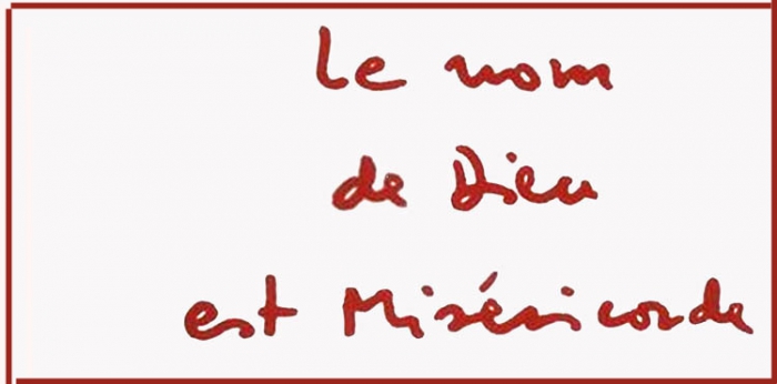 Le nom de Dieu est miséricorde