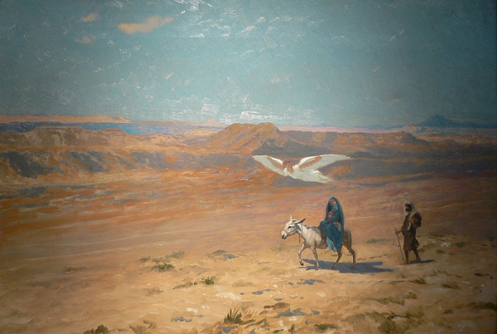 Noel, la fuite en Egypte