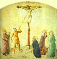 Onzième station, Jésus est mis en croix