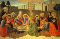 Treizième station, Jésus est descendu de la croix