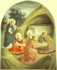 Quatorzième station, Jésus est mis au tombeau 