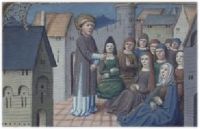 saint Barnabé prechant