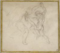 La lutte de jacob et de l'ange