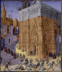saint Thomas, la construction de l'Eglise