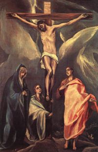 Notre Dame des douleurs Marie au pied de la croix