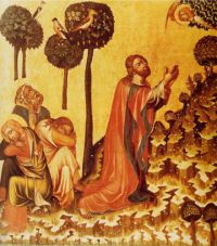 prière d'adieu de Jésus