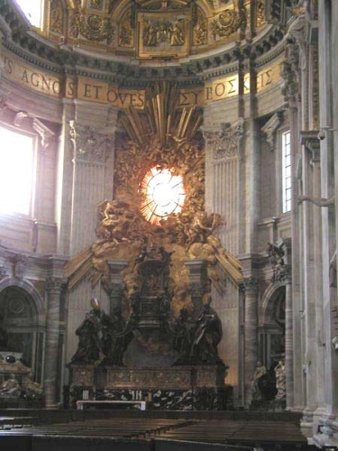 La chaire de saint Pierre