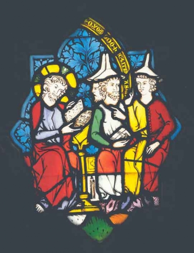 L' enseignement  de Jésus dans le temple